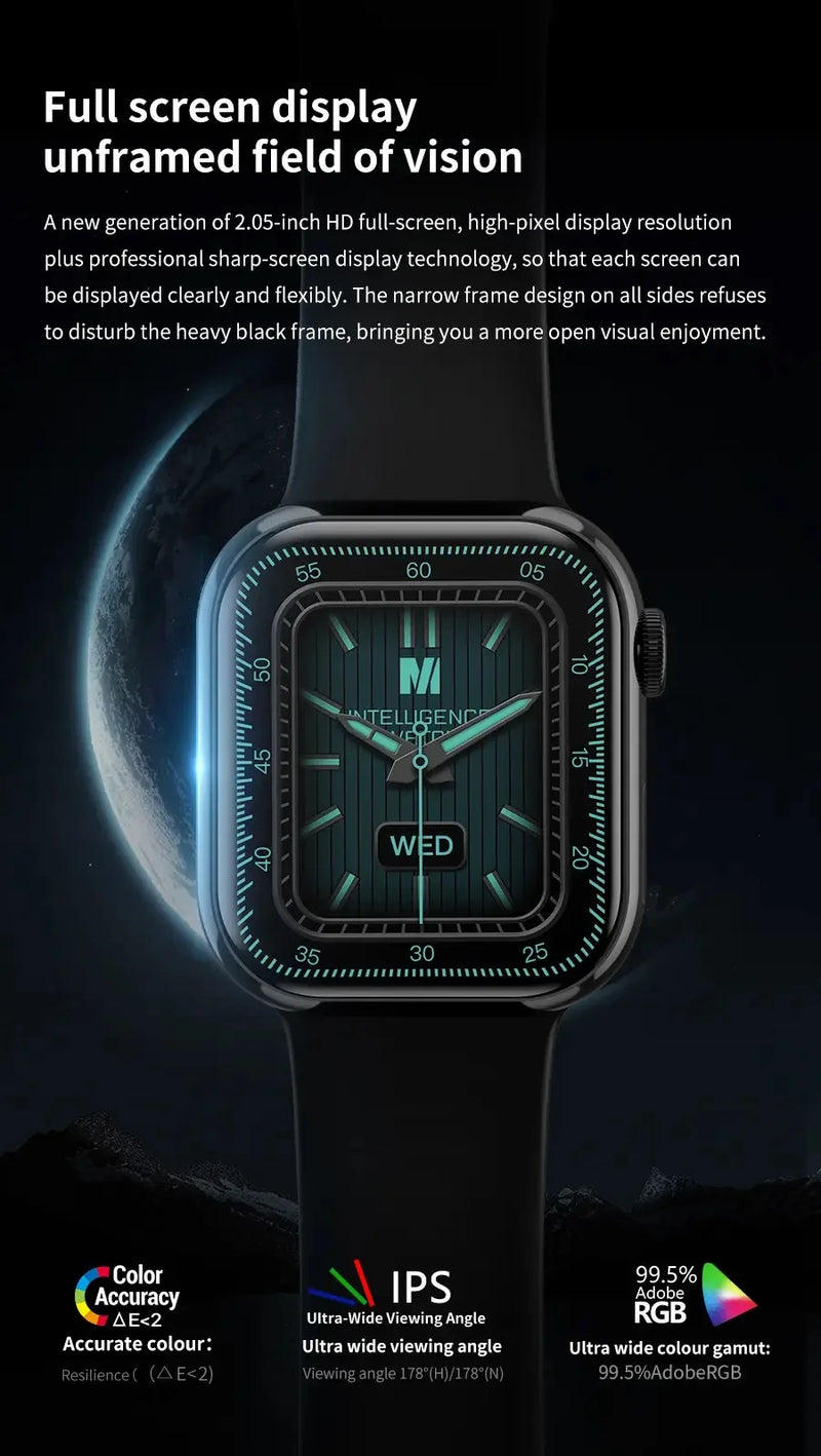 Relógio inteligente Smartwatch Watch series 9 (2024) Unisexx -  Android/ios