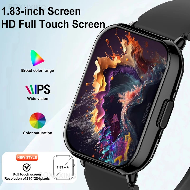 Edição global para Xiaomi Watch 5 Lite Masculino/Feminino Tela HD 100+ Modo esportivo Frequência cardíaca HD Chamada Bluetooth Relógio inteligente à prova d'água