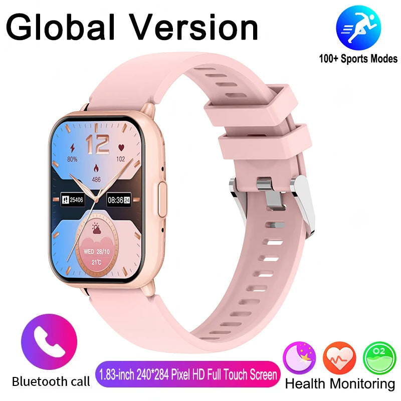 Edição global para Xiaomi Watch 5 Lite Masculino/Feminino Tela HD 100+ Modo esportivo Frequência cardíaca HD Chamada Bluetooth Relógio inteligente à prova d'água