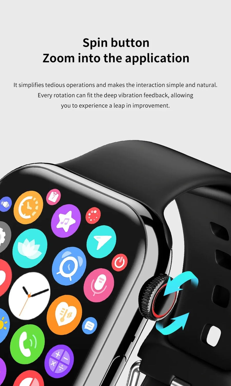 Relógio inteligente Smartwatch Watch series 9 (2024) Unisexx -  Android/ios